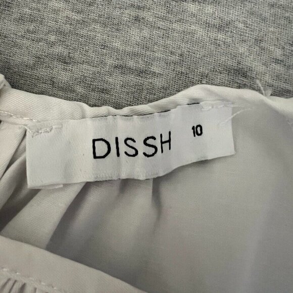 DISSH White Tiered Ruffle Mini Baby Doll Dress, US Size 6 (AU 10) - Picture 5 of 12